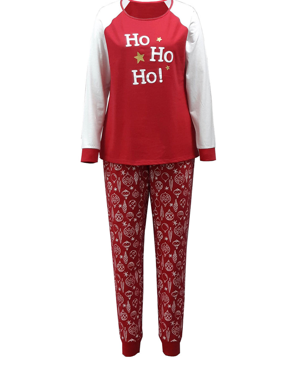 Family Pajamas Matching Women's Fleece Navidad Family Pajama Set