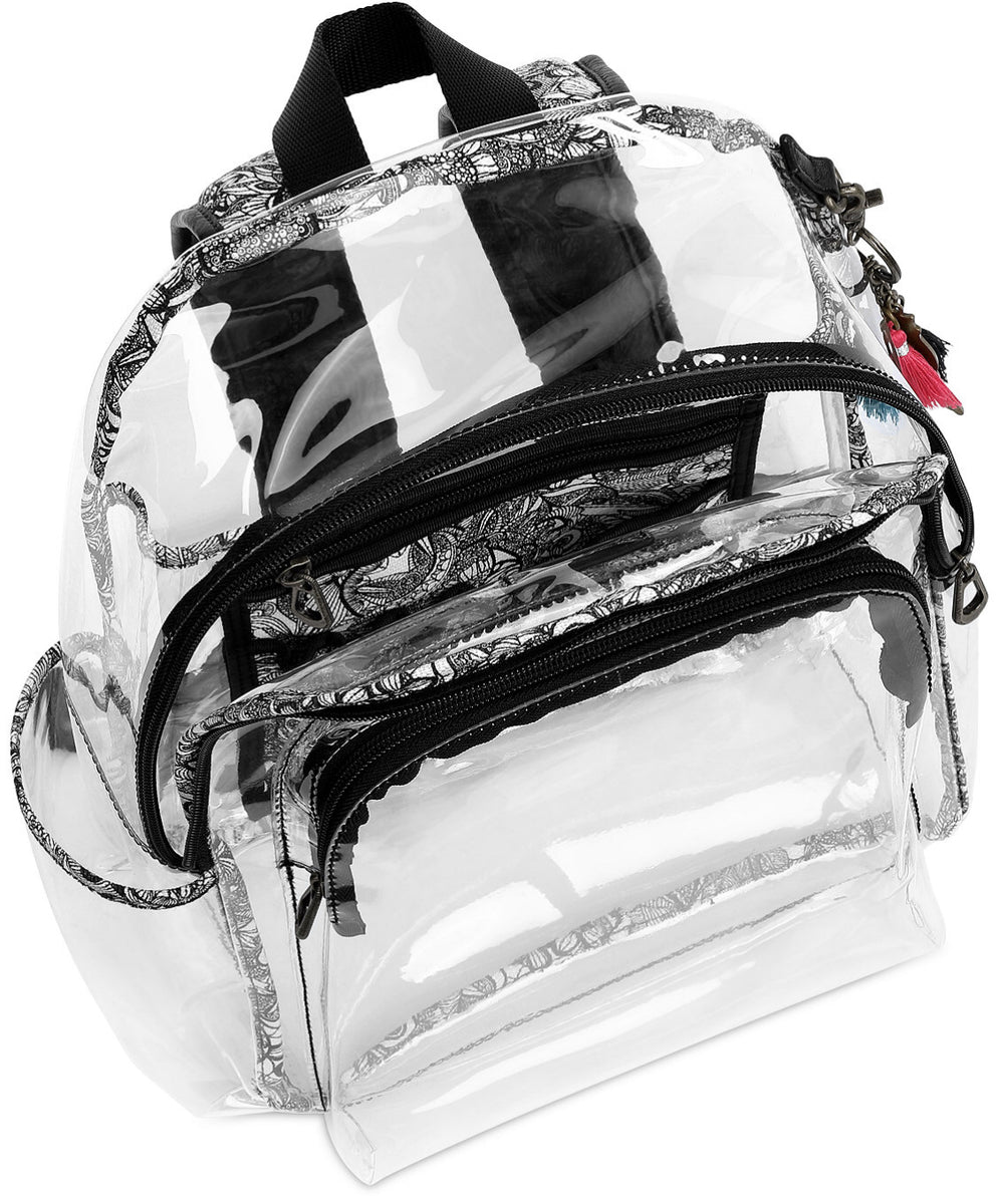 Sakroots Clear Festival Backpack Black NWT! $68  display picture 2