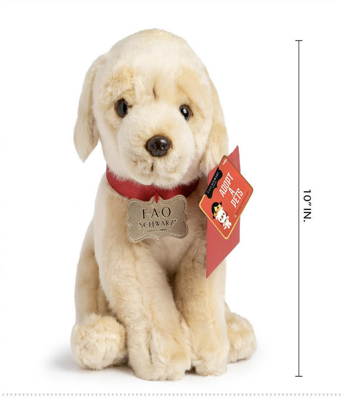 fao schwarz golden retriever